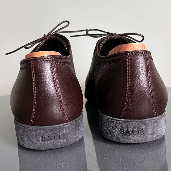 Bally Men's Leather Derby Shoe - Picture 4 of 6